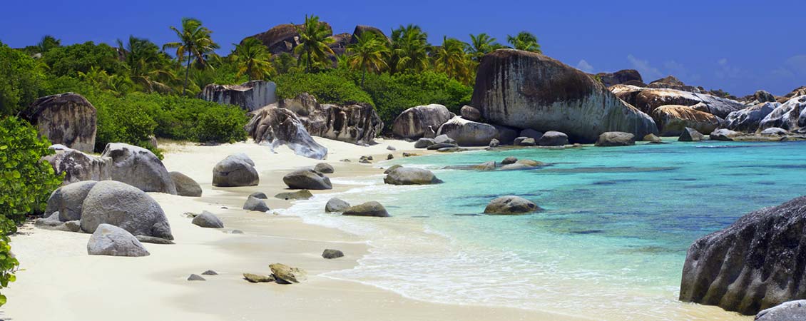 British Virgin Islands Landschaft
