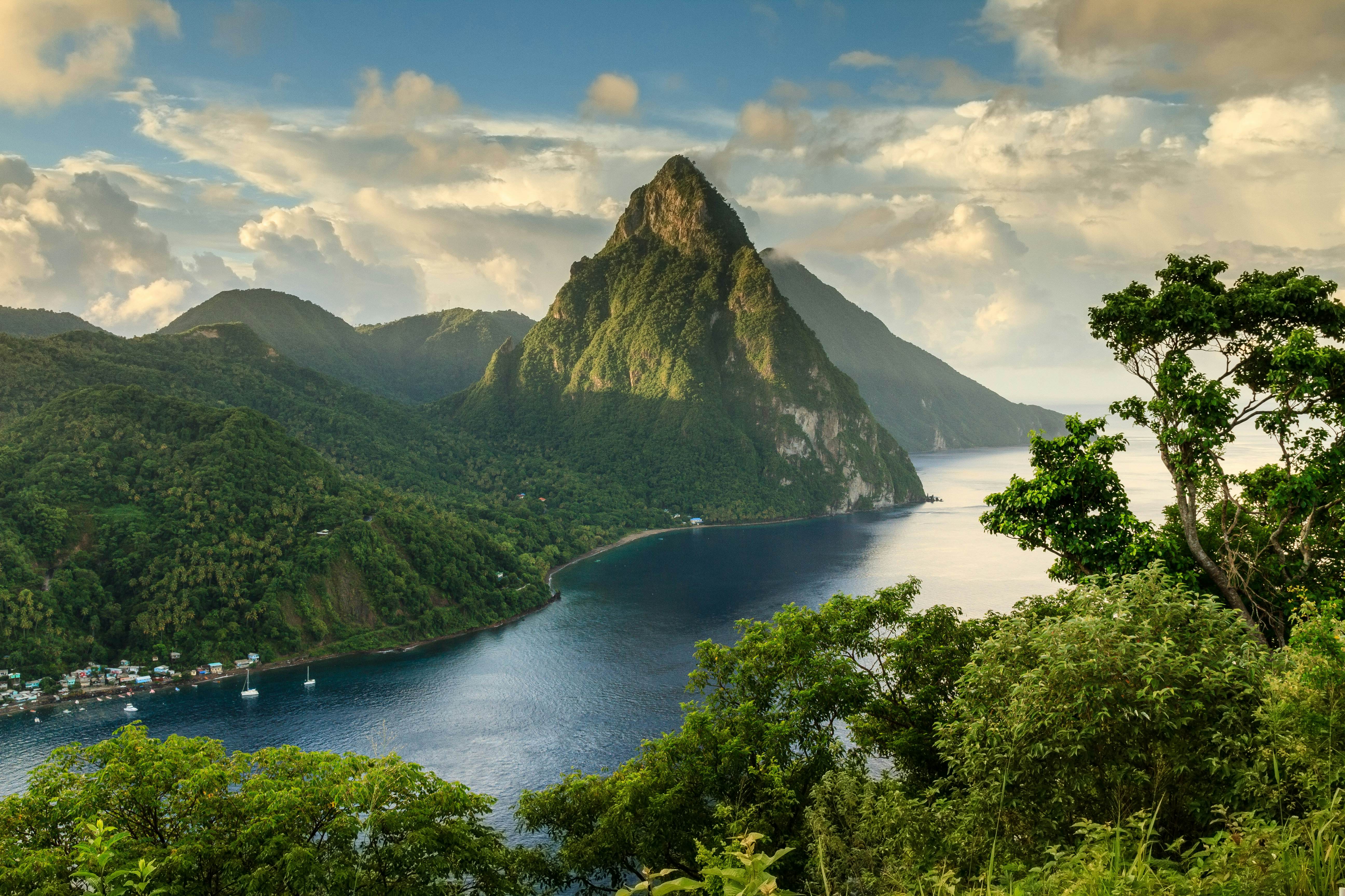 Saint Lucia Landschaft